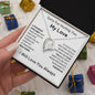 To My Love - Forgive Me - Love Heart Necklace