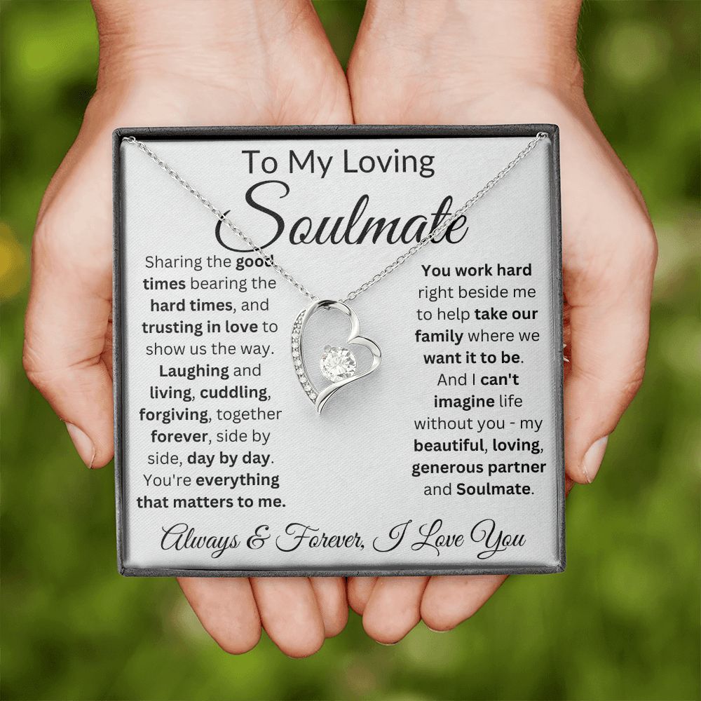 Trust In Love To Show Us The Way - Forever Love Necklace For Soulmate