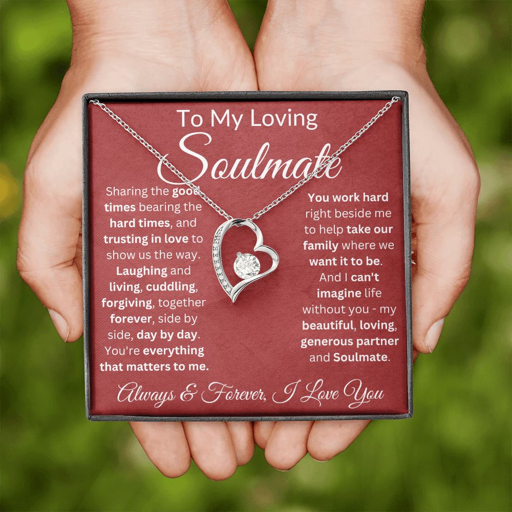 Trust In Love To Show Us The Way - Forever Love Necklace For Soulmate