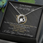 To My Soulmate - You Complete Me - Valentine's Love Heart Necklace