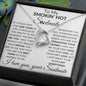 To My Soulmate - I See You - Valentine's Love Heart Necklace
