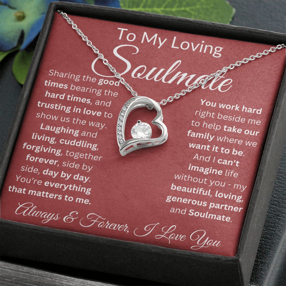 Trust In Love To Show Us The Way - Forever Love Necklace For Soulmate