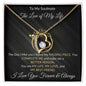 To My Soulmate - You Complete Me - Valentine's Love Heart Necklace