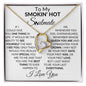 To My Soulmate - Heart And Soul - Valentine's Love Heart Necklace