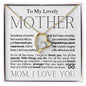 To My Lovely Mother - Stronger Than You Seem - Mother's Day Forever Love Necklace