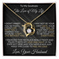 To My Soulmate - I Can't Live Without You - Valentine's Love Heart Necklace