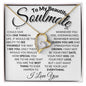 To My Beautiful - Heart Soulmate - Valentine's Love Heart Necklace