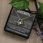 To My Beautiful Soulmate - One Wish - Valentine's Love Heart Necklace