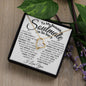To My Beautiful Soulmate - I'm So Sorry - Valentine's Love Heart Necklace