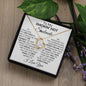 To My Soulmate - Heart And Soul - Valentine's Love Heart Necklace