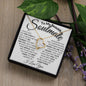 To My Beautiful - Heart Soulmate - Valentine's Love Heart Necklace