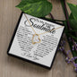 To My Smokin' Hot Soulmate - Your Last Everything - Valentine's Love Heart Necklace