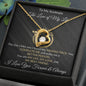 To My Soulmate - You Complete Me - Valentine's Love Heart Necklace