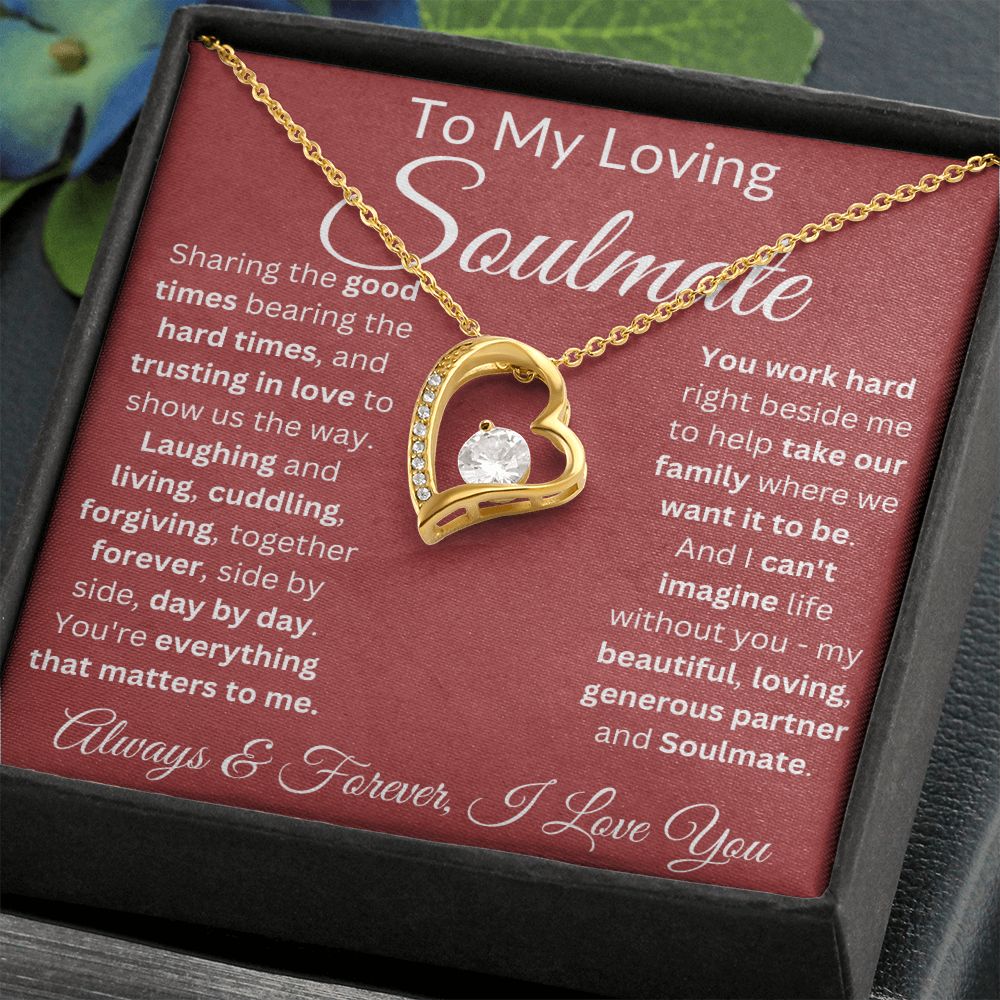 Trust In Love To Show Us The Way - Forever Love Necklace For Soulmate