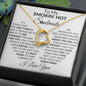 To My Soulmate - Heart And Soul - Valentine's Love Heart Necklace