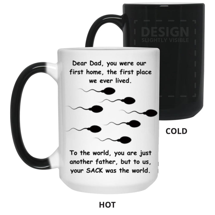 Dad Sack 15 oz. Color Changing Mug