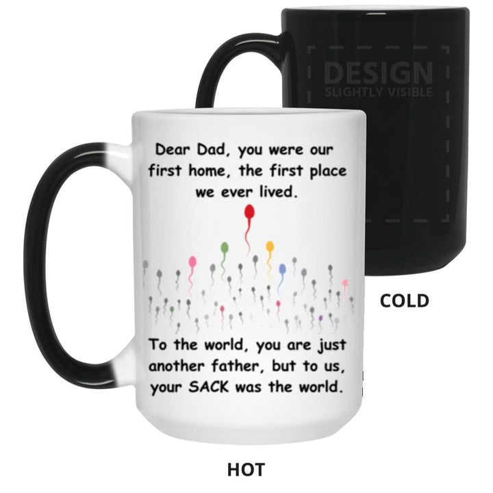 Dad Sack 15 oz. Color Changing Mug