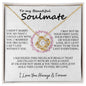 [Almost Sold Out] To My Beautiful Soulmate - Love Knot Necklace