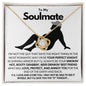 [SALE ENDS SOON] NEW!! TO MY SOULMATE - LOVE KNOT NECKLACE