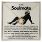 [SALE ENDS SOON] NEW!! To My Soulmate - Premium Love Knot Necklace