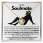 [SALE ENDS SOON] NEW!! TO MY SOULMATE - LOVE KNOT NECKLACE