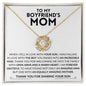 [SALE ENDS SOON] Boyfriend's Mom Gift-Forever Grateful- Love Knot Necklace