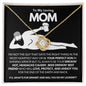 [Almost Sold Out] To My Loving Mom From Beer Chugging Son - Love Knot Necklace