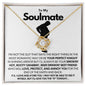 [SALE ENDS SOON] NEW!! To My Soulmate - Love Knot Necklace Premium