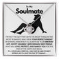 [SALE ENDS SOON] NEW!! To My Soulmate - Premium Love Knot Necklace