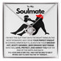 [SALE ENDS SOON] NEW!! To My Soulmate - Premium Love Knot Necklace