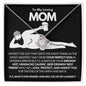 [Almost Sold Out] To My Loving Mom From Beer Chugging Son - Love Knot Necklace