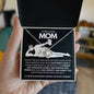 [Almost Sold Out] To My Loving Mom From Beer Chugging Son - Love Knot Necklace