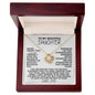 [Holiday 50% OFF Special] To My Beautiful Daughter - Love Knot Necklace