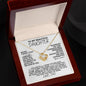 [In 22 carts...] To My Beautiful Daughter - Love Knot Necklace