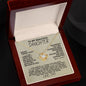 [In 29 carts...] To My Beautiful Daughter - Love Knot Necklace