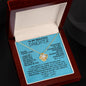[In 34 carts...] To My Beautiful Daughter - Love Knot Necklace