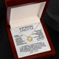 [In 28 carts...] To My Beautiful Daughter - Love Knot Necklace