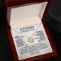 [In 37 carts...] To My Beautiful Daughter - Love Knot Necklace