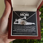 [Almost Sold Out] To My Loving Mom From Beer Chugging Son - Love Knot Necklace