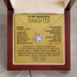 [In 36 carts...] To My Beautiful Daughter - Love Knot Necklace