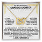 [ALMOST SOLD OUT] To My Granddaughter - Love Grandpa - Beautiful Gift Set