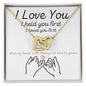 [Selling Out Fast] To My Daughter Interlocking Hearts Necklace