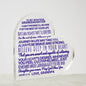 [Almost Sold Out] Beautiful Granddaughter from Grandpa - John 316 - Acrylic Heart