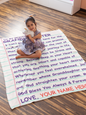 [Almost Sold Out] To My Beautiful Granddaughter - Personalized - Arctic Fleece Blanket 50x60