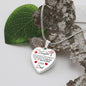 To My Daughter From Dad - Promise To Love You - Valentine's Luxury Heart Necklace