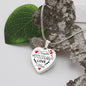 To My Daughter From Mom - All You Are Yet To Be - Valentine's Luxury Heart Necklace