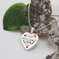 To My Daughter From Dad - All You Are Yet To Be - Valentine's Luxury Heart Necklace