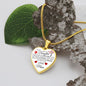To My Daughter From Mom - One Thing In Life - Valentine's Luxury Heart Necklace