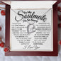 To My Soulmate - I'm So Sorry - Valentine's Love Heart Necklace