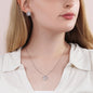 Gift For Daughter From Mom - I Love You For All That You Are (Love Knot Necklace w/Earrings)